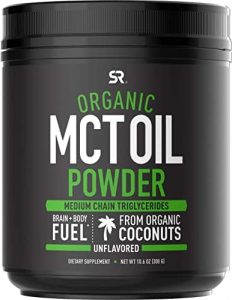 MCT Oil Powder Made from Organic Coconuts | Great Addition to Coffee, Shakes & More | USDA Organic, Non-GMO Verified, Keto & Vegan Certified (Unflavored)