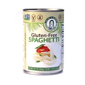 Julia’s Farms Gluten-Free Spaghetti | 3 Cans | Hearts of Palm Spaghetti Noodles | Non-GMO Verified, Keto, Paleo, Kosher Certified, Vegan, 100% Plant-Based, Allergen-Free, Clean Label | 42.3 oz.